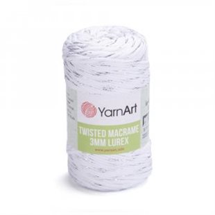 Twisted Macrame Lurex 3mm